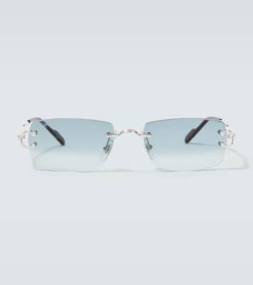 Eckige Sonnenbrille Signature C De Cartier | Cartier Eyewear Collection