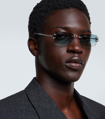 Eckige Sonnenbrille Signature C De Cartier | Cartier Eyewear Collection