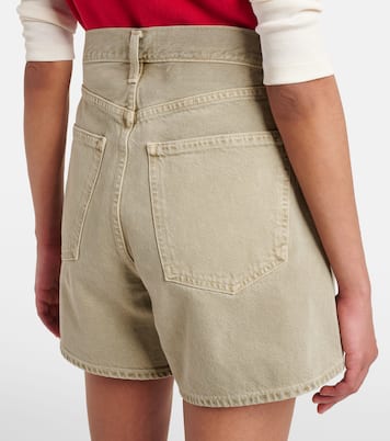 Rhoda high-rise denim shorts | Agolde