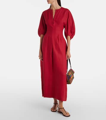 Robe longue Soleil en lin  | Faithfull