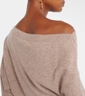 Vestido largo Kasos de cachemir drapeado | Altuzarra