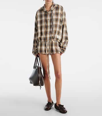 Plaid shorts | Acne Studios