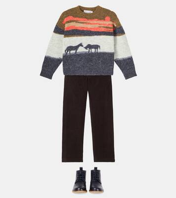 Pull Javier en jacquard  | Bonpoint