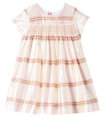 Baby Maruska floral smocked silk dress | Bonpoint