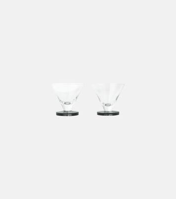 Puck set of 2 martini glasses | Tom Dixon