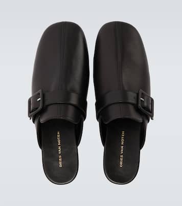 Mules de piel | Dries Van Noten