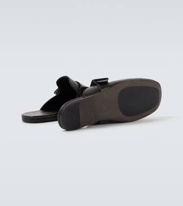 Mules de piel | Dries Van Noten