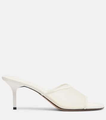 Leather-trimmed canvas sandals | Jacquemus