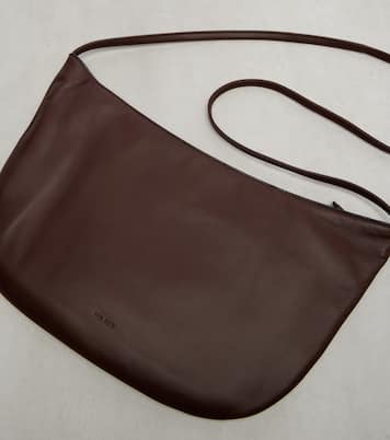 EW Izzy Medium leather shoulder bag | The Row