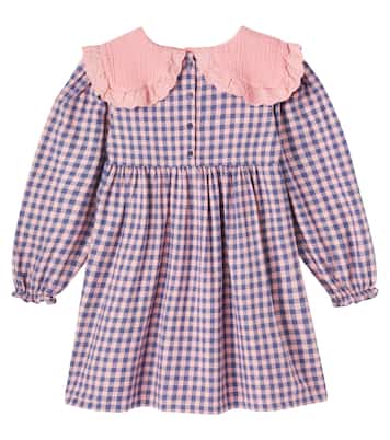 Robe Viana en coton à carreaux vichy | Cozmo