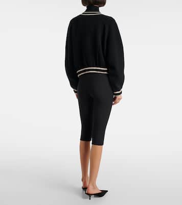 Jacke aus einem Wollgemisch | Tory Burch