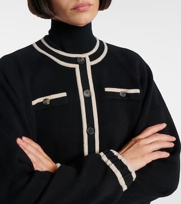 Jacke aus einem Wollgemisch | Tory Burch