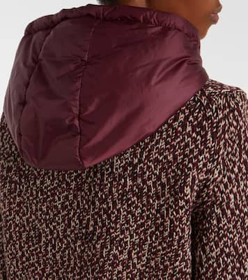 Marled-knit virgin wool jacket | Moncler