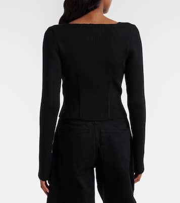 Top aus einem Wollgemisch | Alaïa