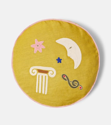 Kissen Playa Celestial aus Leinen | Jonathan Adler