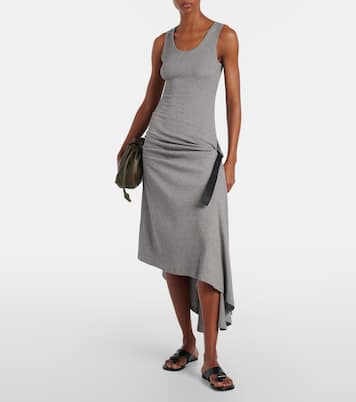 Toggle leather thong sandals | Loewe