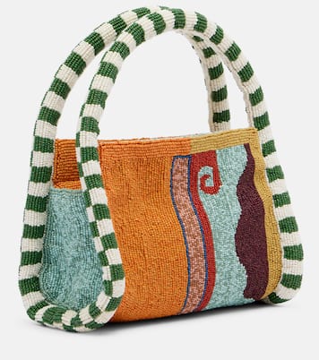 Verzierte Henkeltasche Desert | Alémais