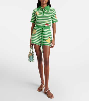 Verzierte Henkeltasche Desert | Alémais