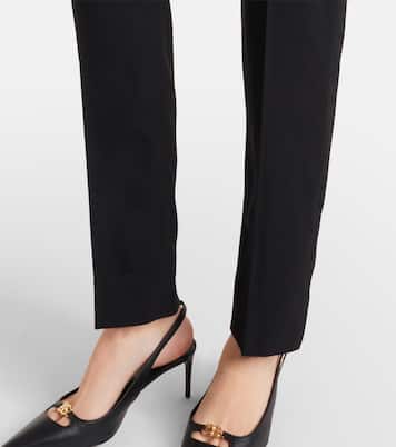 Wool-blend slim pants | Dolce&Gabbana