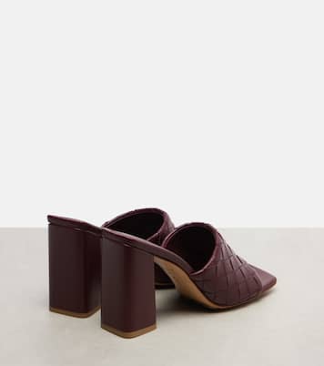 Parco Intrecciato leather mules | Bottega Veneta