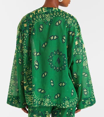 Top Bandana oversize en coton | The Attico