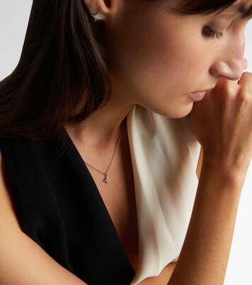 Northern Star 14kt white gold necklace with diamonds  | Stone and Strand