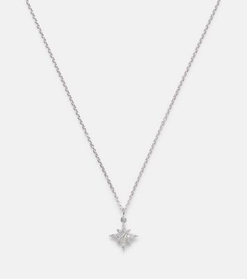 Northern Star 14kt white gold necklace with diamonds  | Stone and Strand