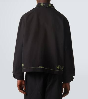 Lucky Draw cotton twill jacket | Bode