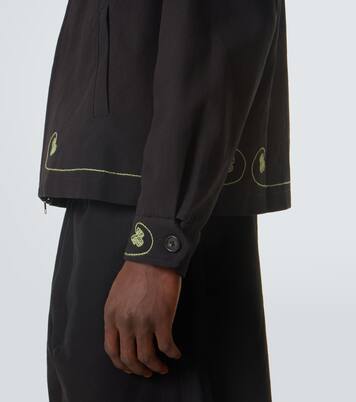 Lucky Draw cotton twill jacket | Bode