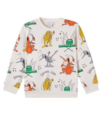 Sweat-shirt imprimé en coton | Stella McCartney Kids