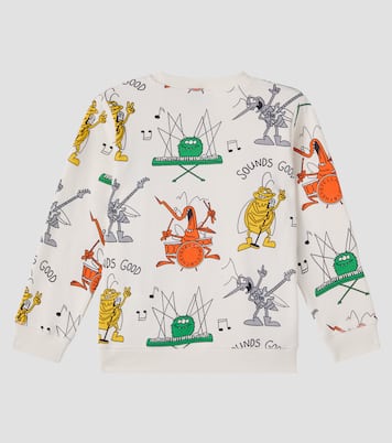 Sweat-shirt imprimé en coton | Stella McCartney Kids