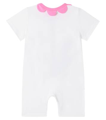 Baby printed cotton jersey playsuit | Stella McCartney Kids
