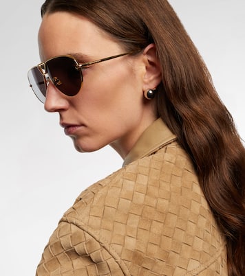 Lunettes de soleil aviateur Drop | Bottega Veneta