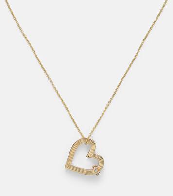 14kt gold (585/1000) necklace with diamonds | Sydney Evan