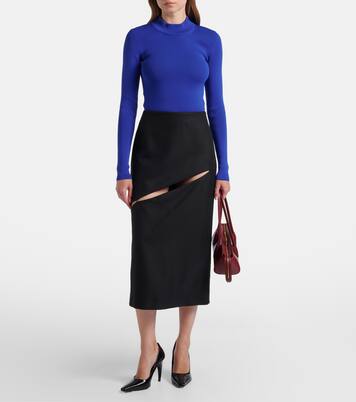 Pull en maille côtelée | Jil Sander