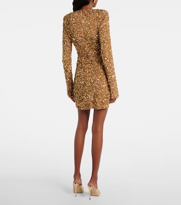 Phillipe embellished minidress | Rachel Gilbert