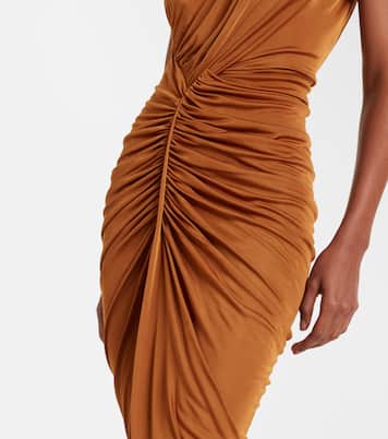 Lilies Avra ruched one-shoulder gown | Rick Owens