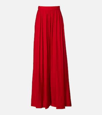 Vannesa pleated palazzo pants | Ralph Lauren Collection