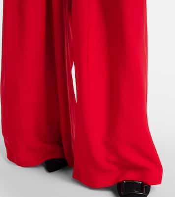Vannesa pleated palazzo pants | Ralph Lauren Collection