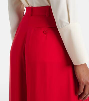 Vannesa pleated palazzo pants | Ralph Lauren Collection