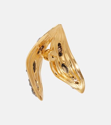 Bloom crystal-embellished earrings | Balenciaga