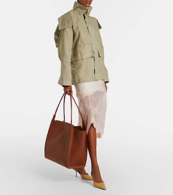 Victoria L号皮革托特包 | Victoria Beckham