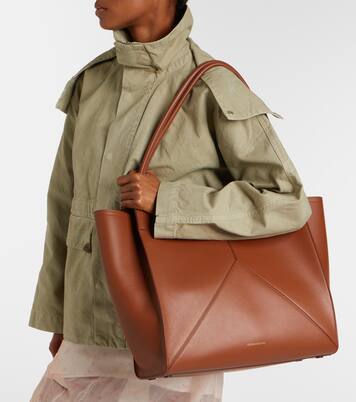 Victoria L号皮革托特包 | Victoria Beckham