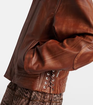 Veste en cuir | Jacques Wei