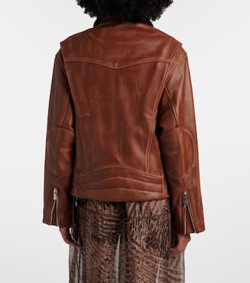 Veste en cuir | Jacques Wei