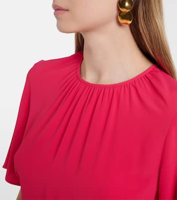 Libby belted crêpe blouse | Joseph