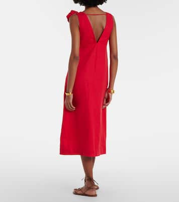 Midikleid aus Leinen | Farm Rio