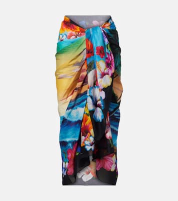 Pareo de algodón floral | Dolce&Gabbana