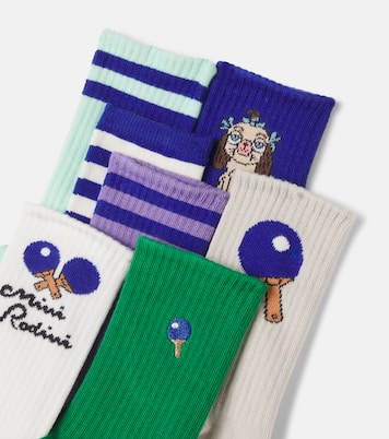 Set de 7 calcetines de mezcla de algodón | Mini Rodini