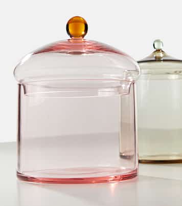 Noam Short glass jar | Akua Objects